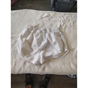 Nike Dri-FIT Tempo Running Shorts Womens XL White Mesh Athletic Gym Training